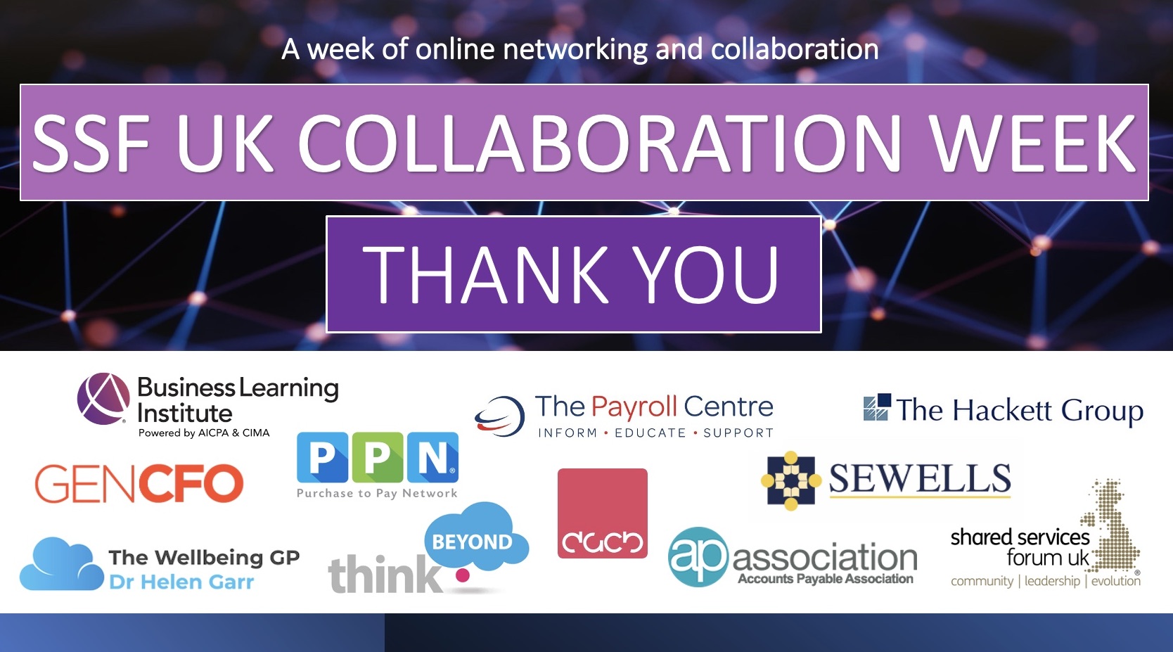 AND THAT IS A WRAP ON SSF UK COLLABORATION WEEK 2022