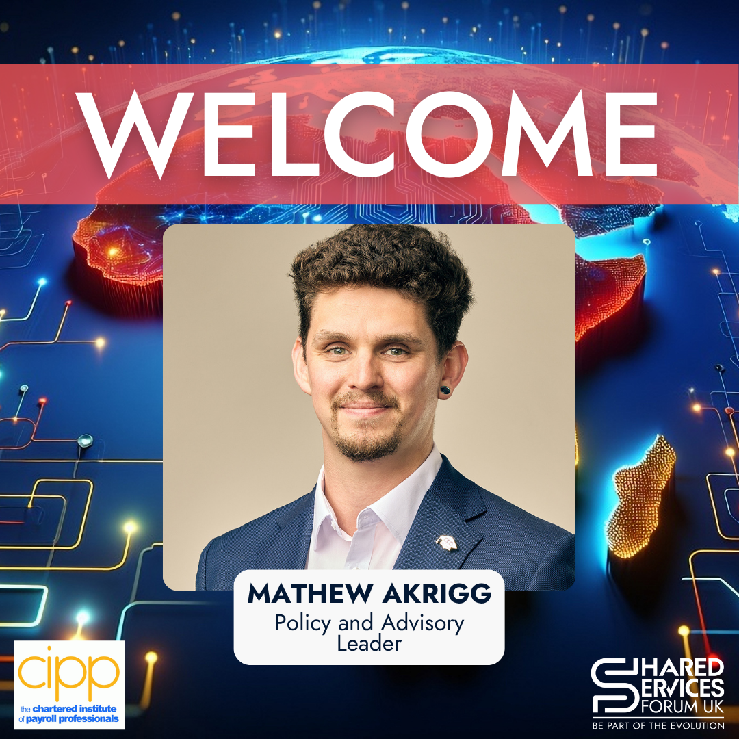 Welcoming Mathew Akrigg to SSF UK's HR & Payroll Forward Focus