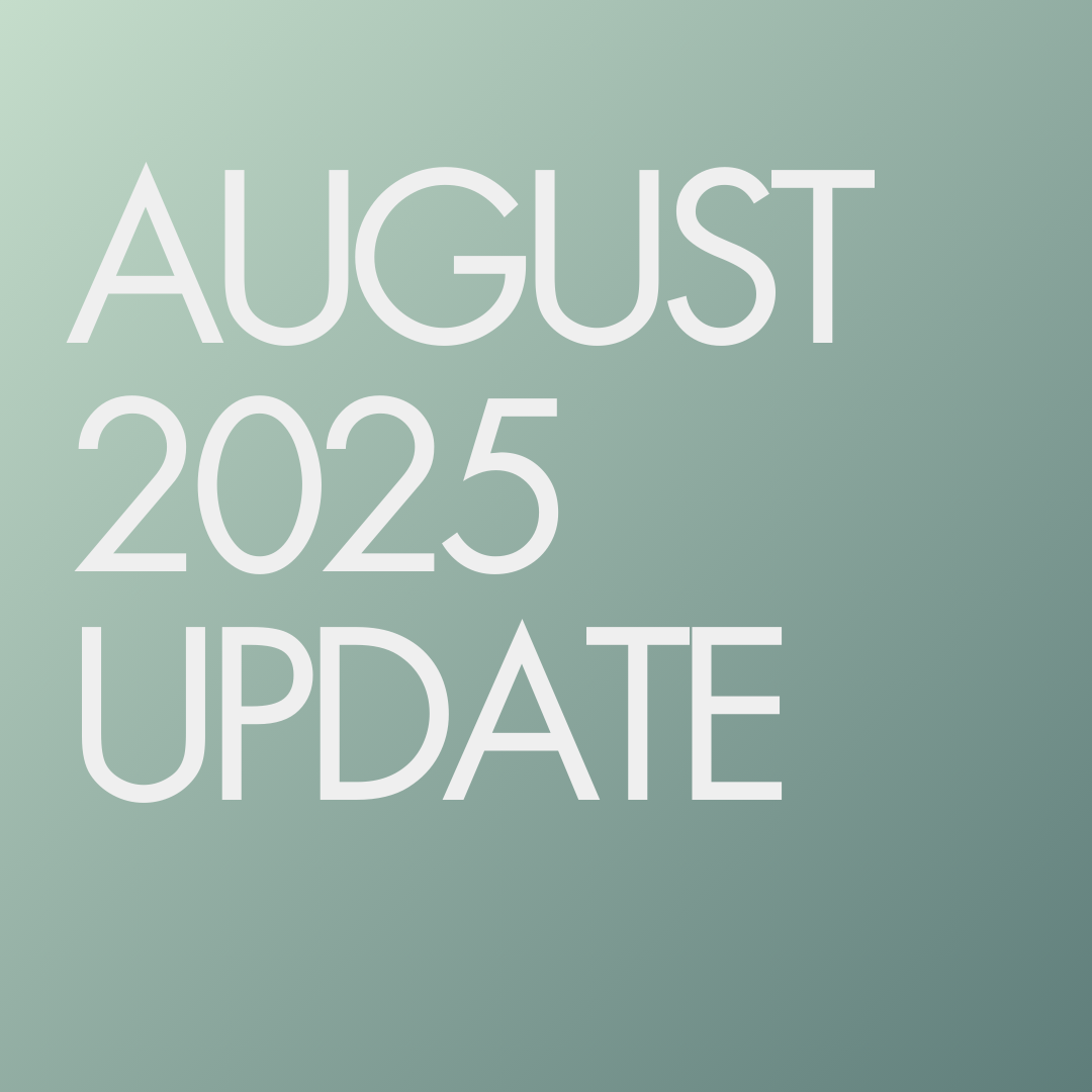 August Update: Gearing Up for a Busy September!