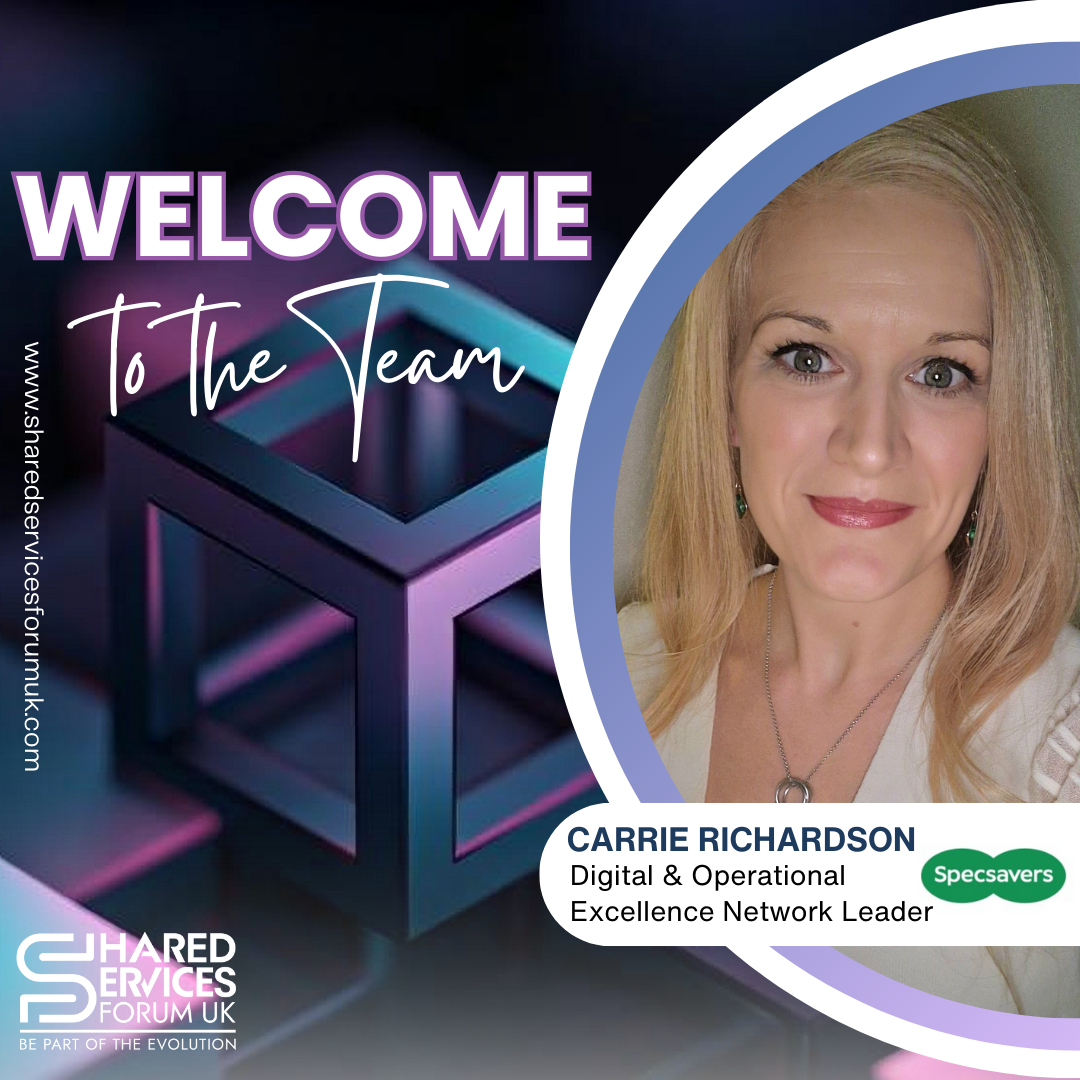 WELCOMING CARRIE RICHARDSON AS OUR NEW NETWORK LEADER FOR THE DIGITAL & OPERATIONAL EXCELLENCE NETWORK
