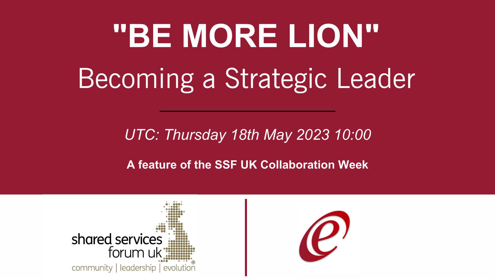 WELCOMING INVESTORS IN EXCELLENCE TO SSF UK COLLABORATION WEEK 2023