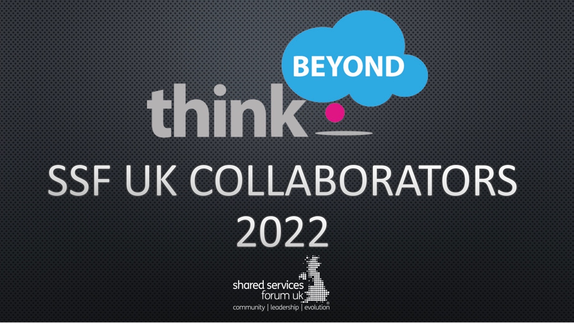 WELCOMING THINK BEYOND AS SSF UK COLLABORATORS