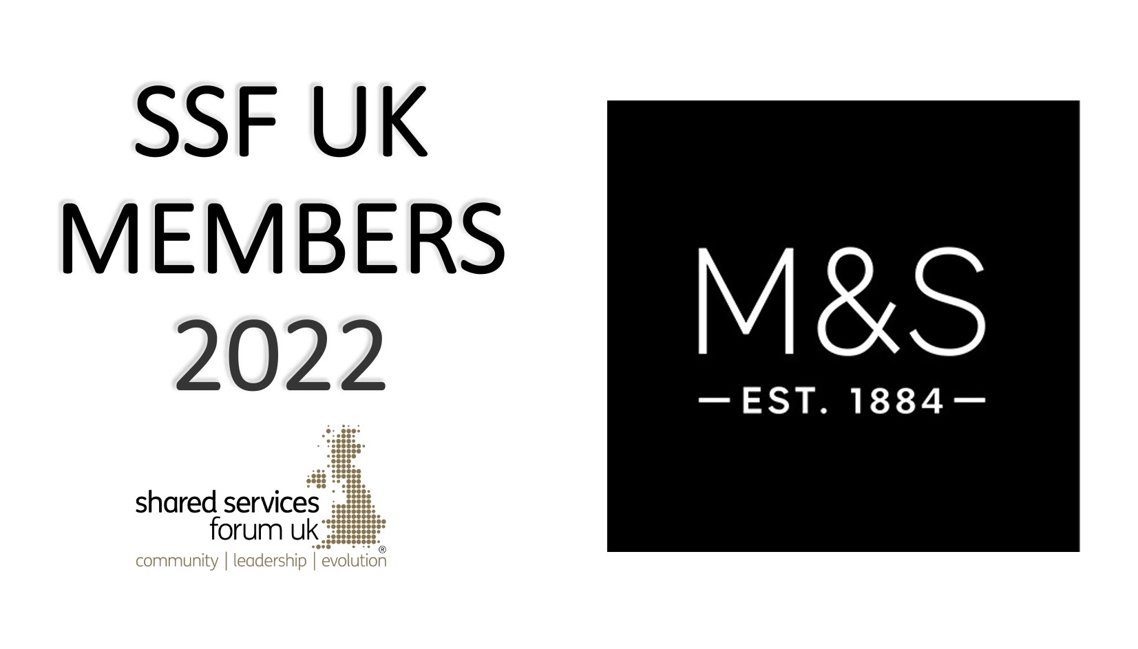 WELCOMING NEW MEMBERS MARKS AND SPENCER TO SSF UK