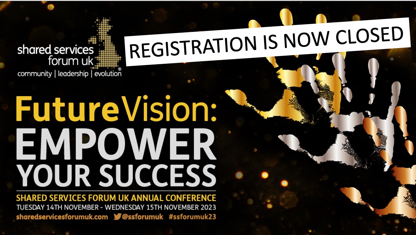 CONFERENCE REGISTRATION IS NOW CLOSED!!