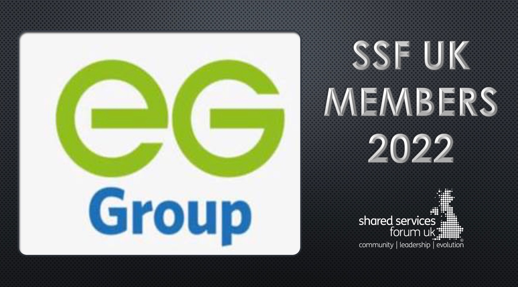 WELCOMING NEW MEMBER EG GROUP TO SSF UK