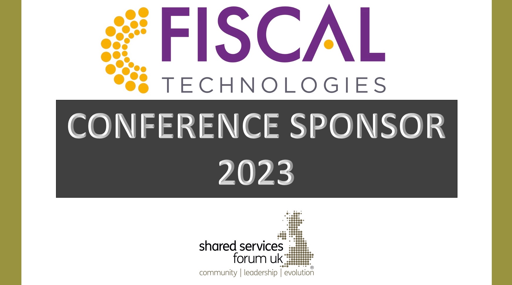 WELCOMING FISCAL TECHNOLOGIES AS SPONSORS OF THE FUTURE VISION EMPOWER YOUR SUCCESS ANNUAL CONFERENCE 2023