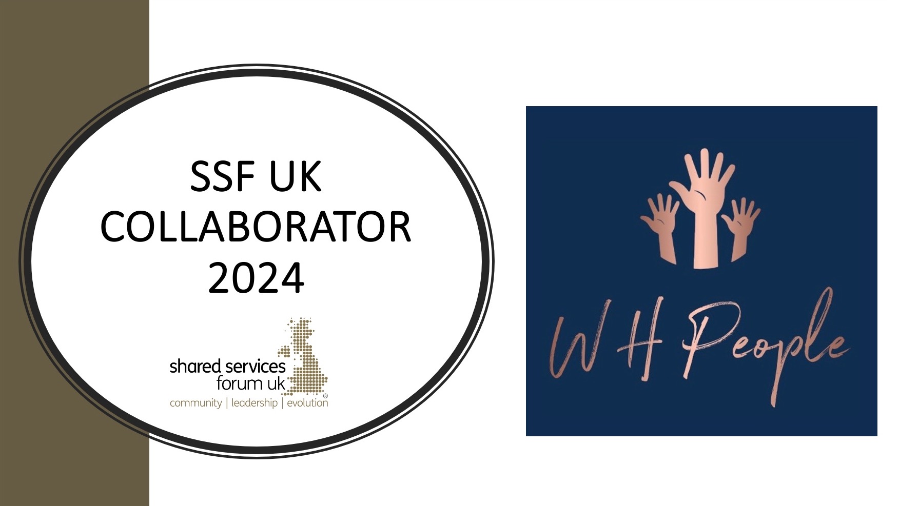 WELCOMING WH PEOPLE AS SSF UK COLLABORATORS