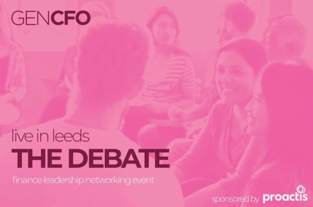 FINANCE LEADERSHIP DEBATE LIVE IN LEEDS - GENCFO