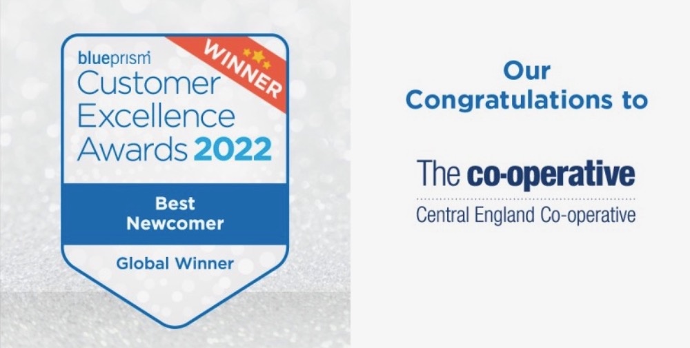 CONGRATULATIONS TO MEMBER ORGANISATION CENTRAL ENGLAND COOPERATIVE