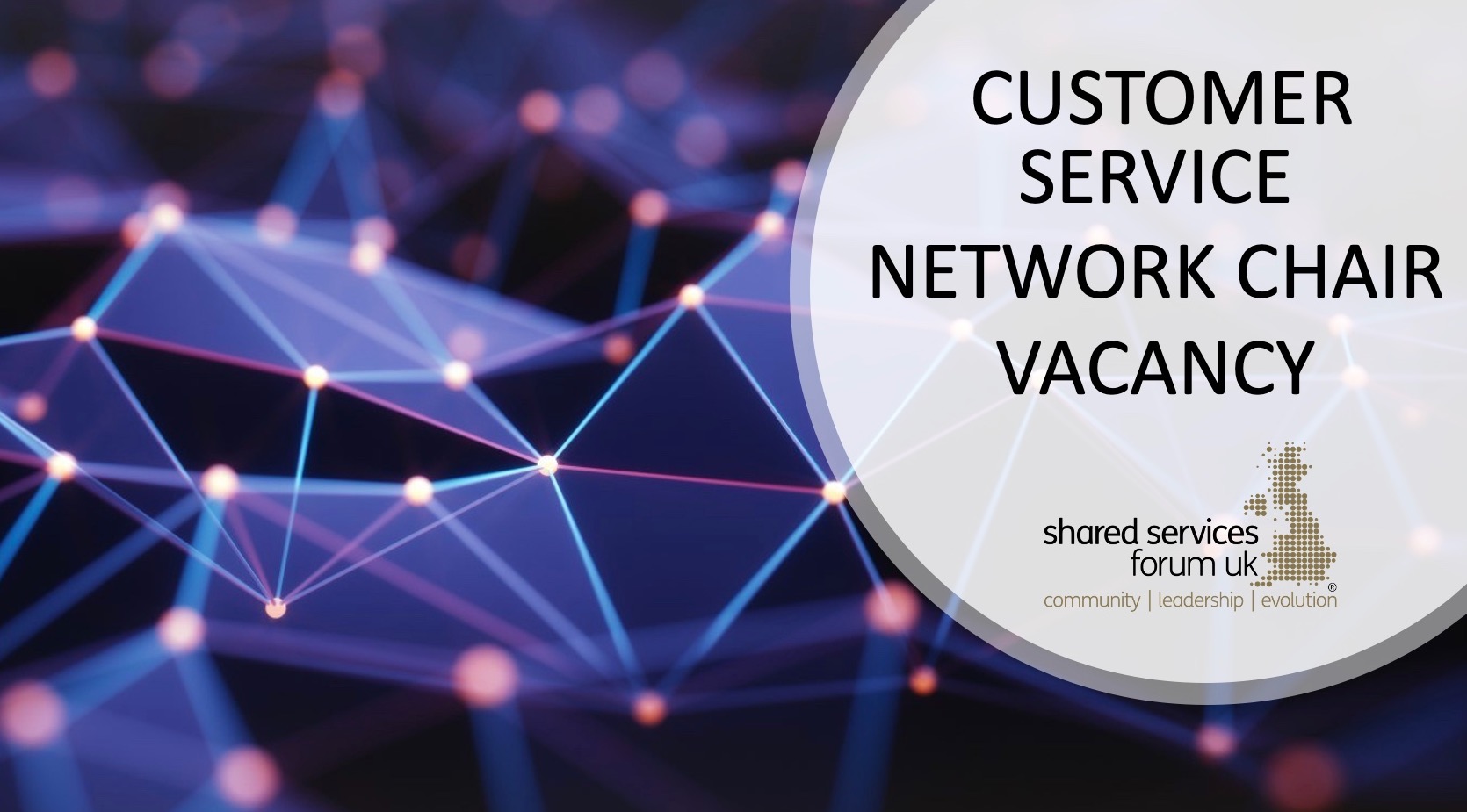 CUSTOMER SERVICE NETWORK CHAIR VACANCY