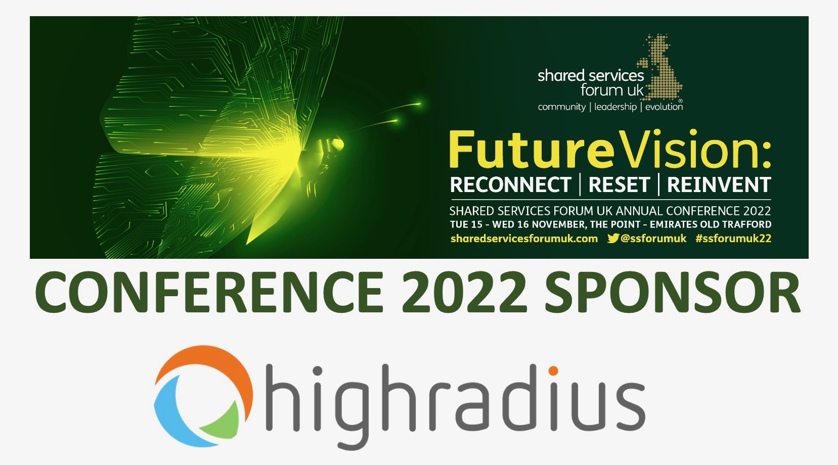 WELCOMING HIGHRADIUS AS CONFERENCE 2022 SPONSORS