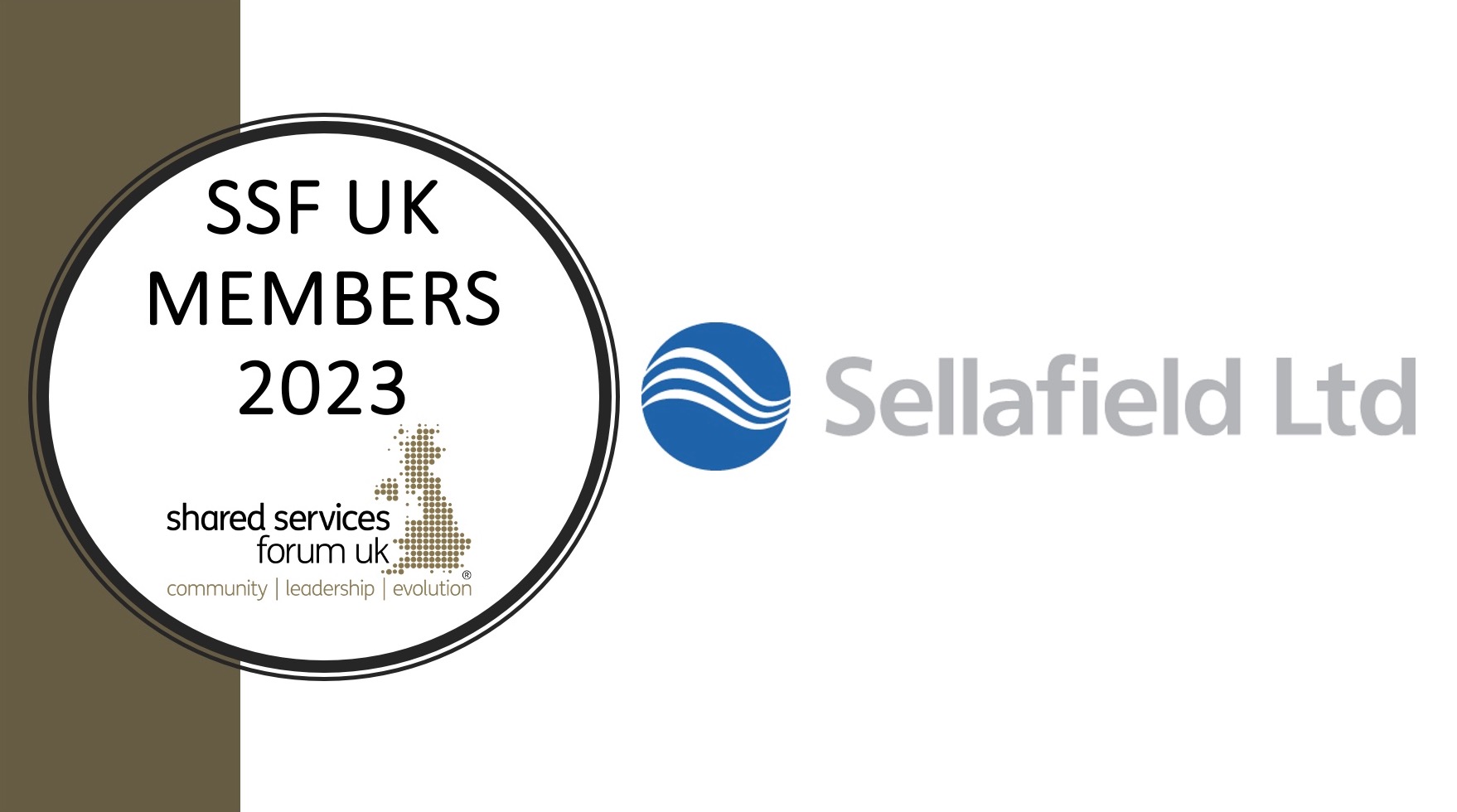 WELCOMING SELLAFIELD LTD AS NEW SSF UK MEMBERS