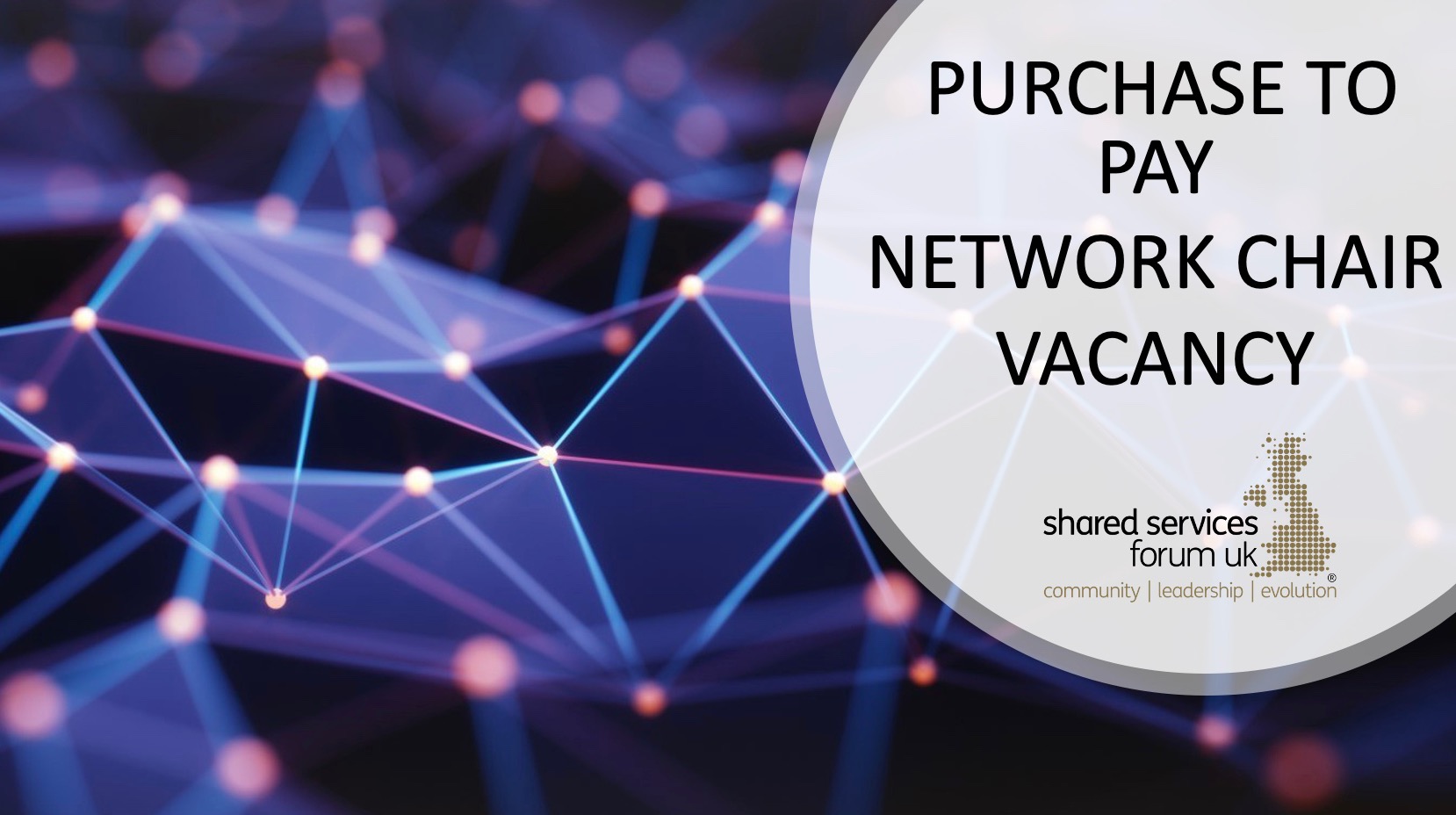 PURCHASE TO PAY NETWORK CO-CHAIR VACANCY