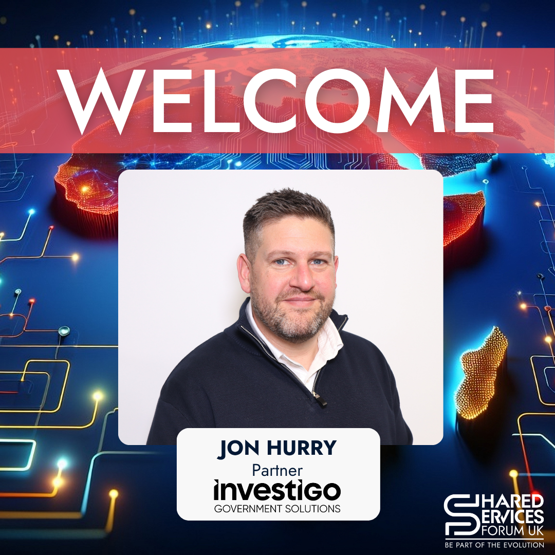 Welcoming Jon Hurry to feature at the Public Sector Forward Focus session