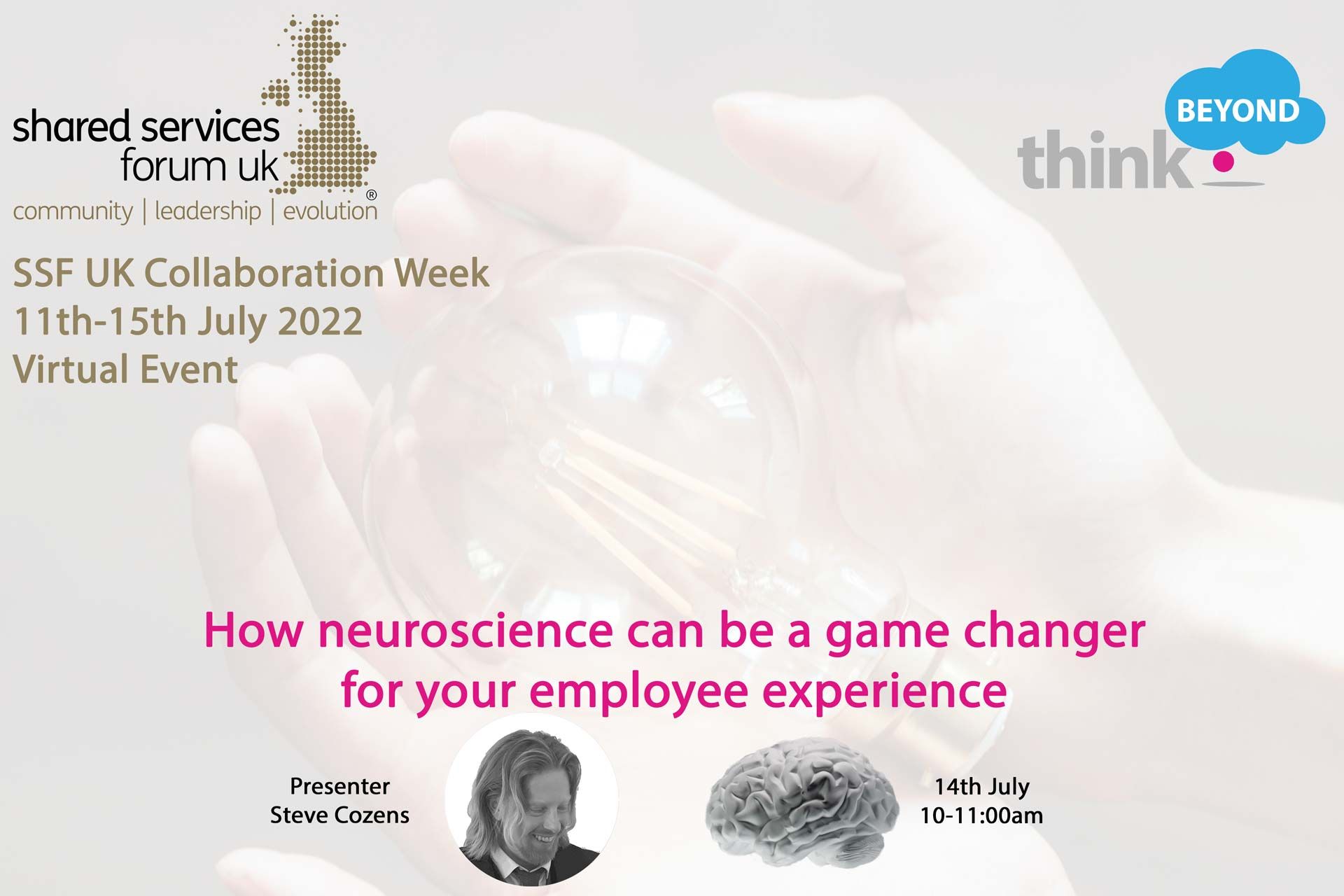 WELCOMING THINK BEYOND TO SSF UK COLLABORATION WEEK